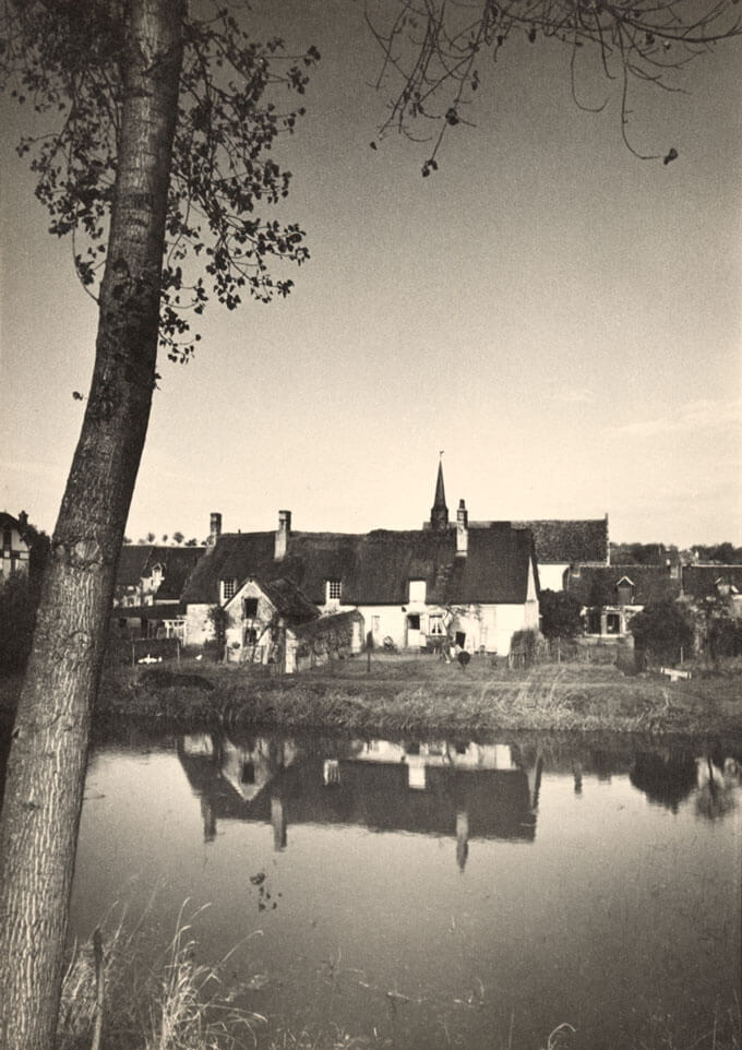 A house along a river.