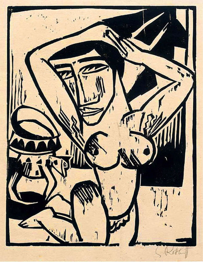Kneeling Nude