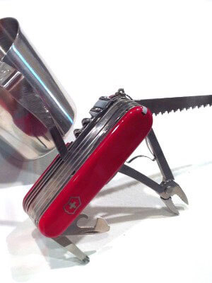 Untitled (Swiss Army Knife Cup)